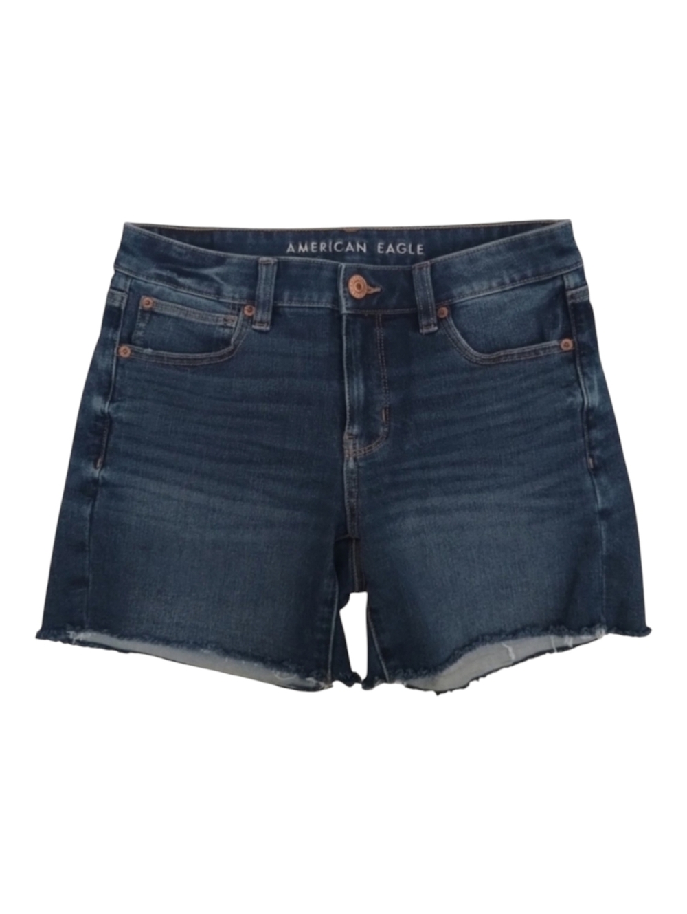 American Eagle Dream Short Midi Size 6 Denim Blue